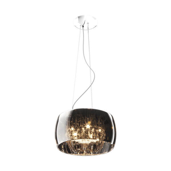 Suspension luminaire | Crystal Chromée