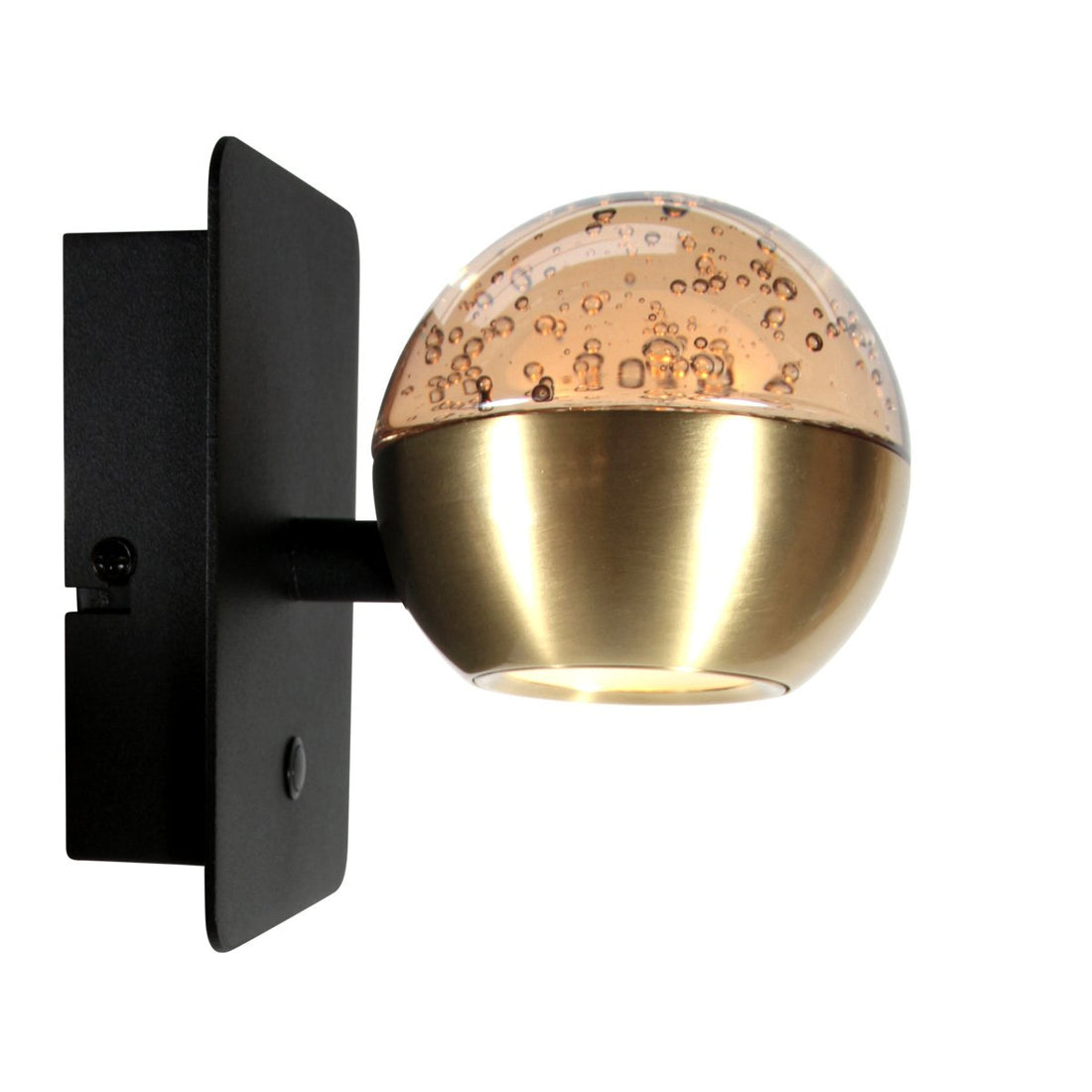 Wandleuchte Belluno goldfarben