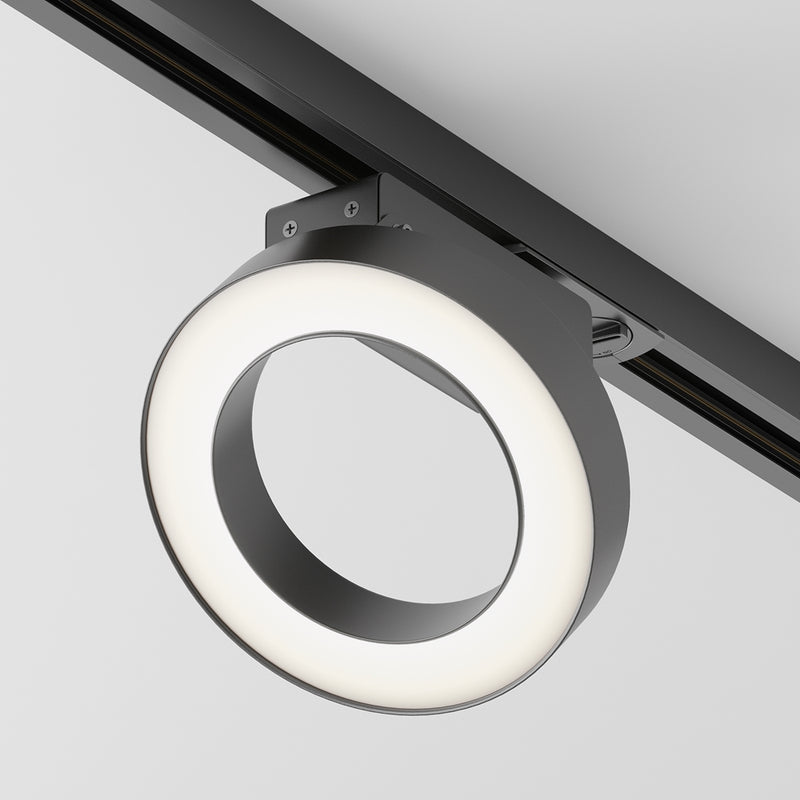 Schwarzer Spot-Ring