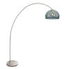 Stehlampe Solva silberfarben