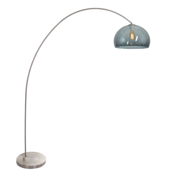 Stehlampe Solva silberfarben