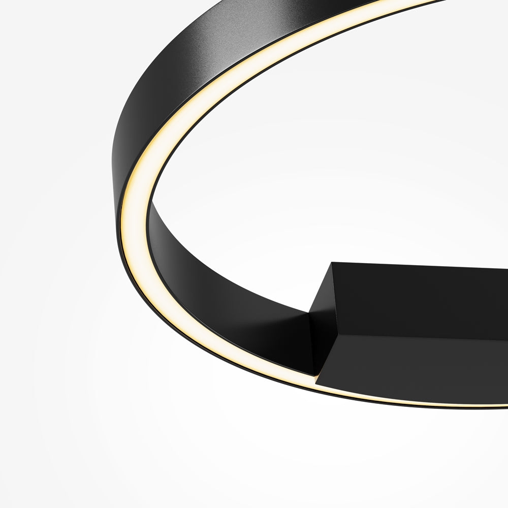 Rim Wandleuchte schwarz