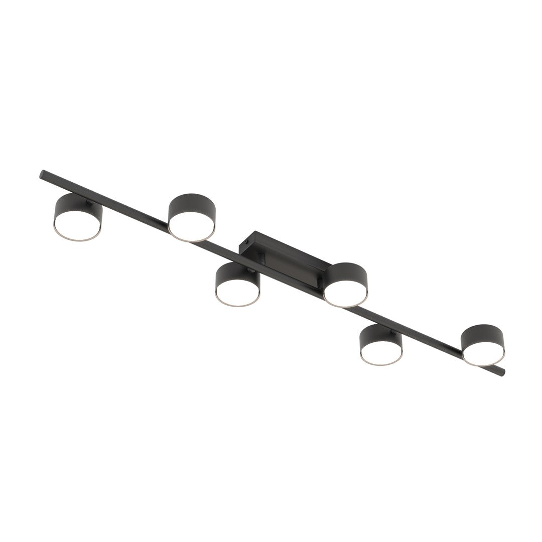 Schwarze Deckenleuchte