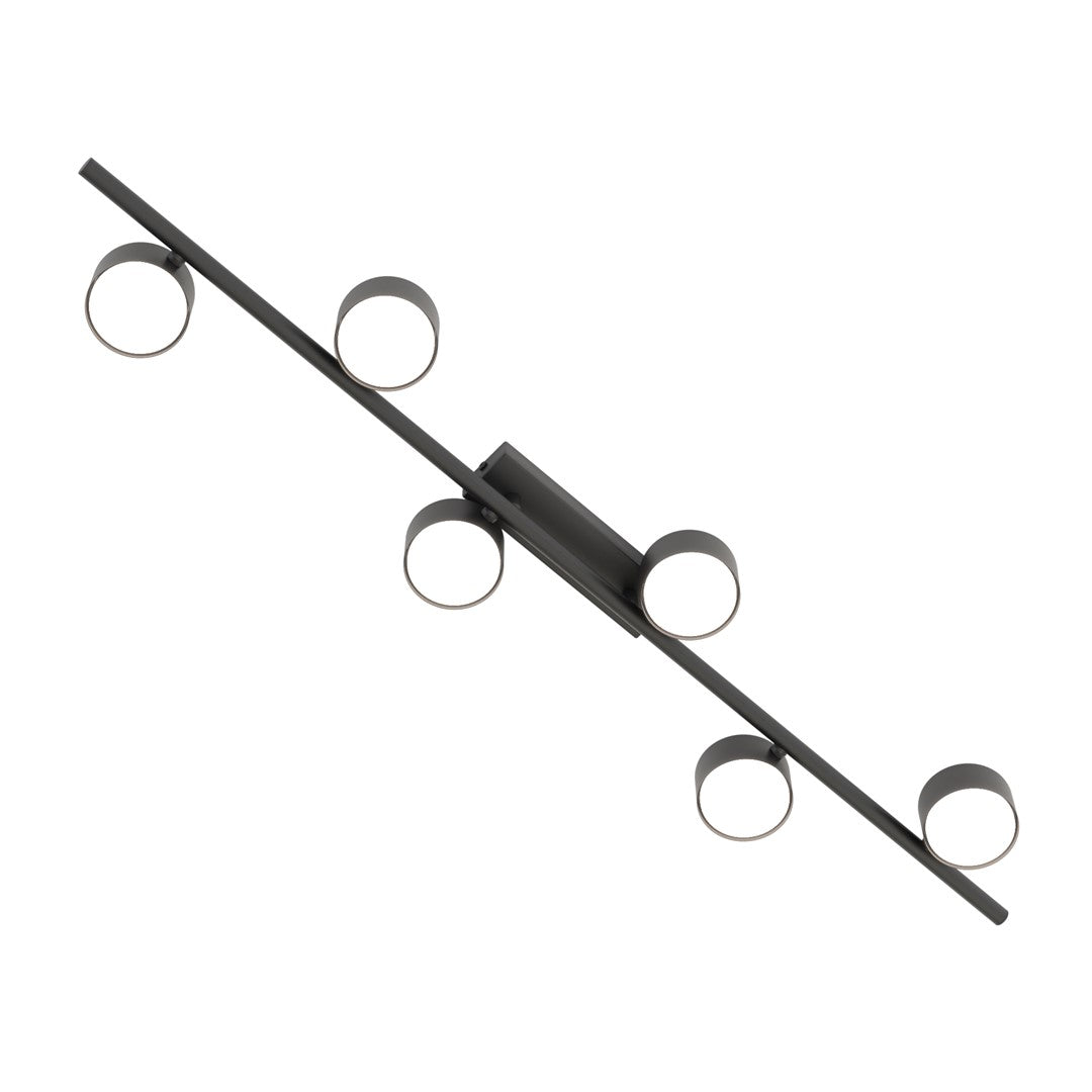 Produit isolé sur fond blanc, structure fine et orientation des six diffuseurs