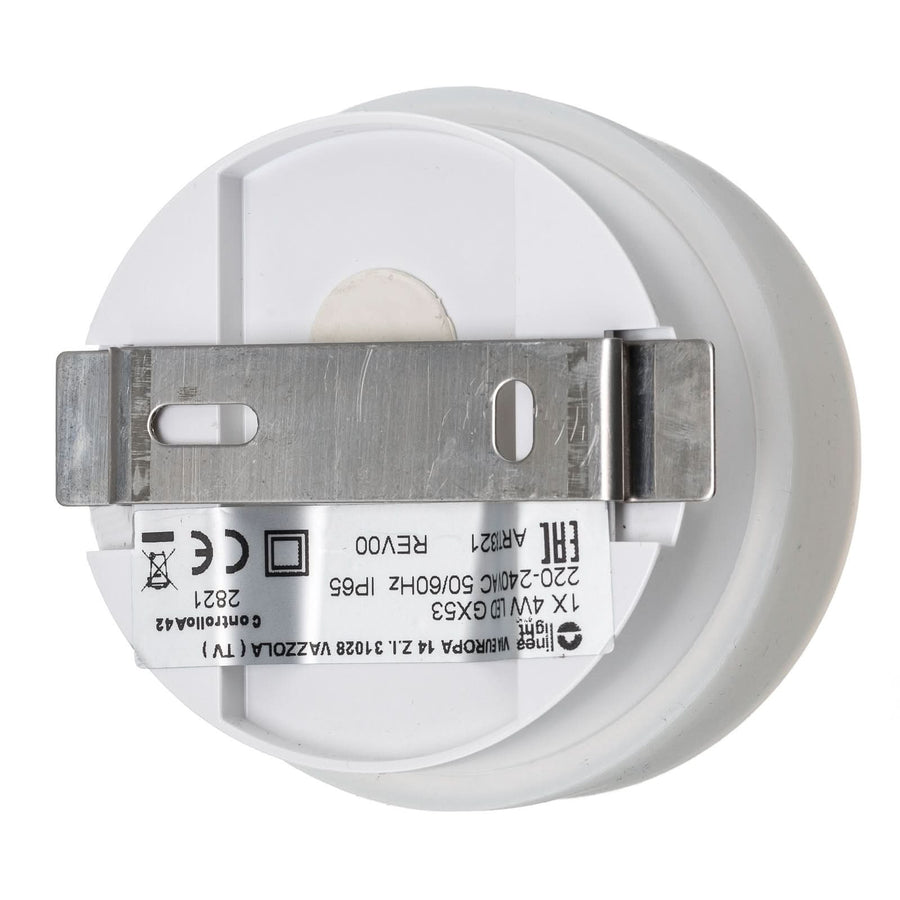 Applique murale Chobin65, blanc, Ø 9,2 cm, IP65