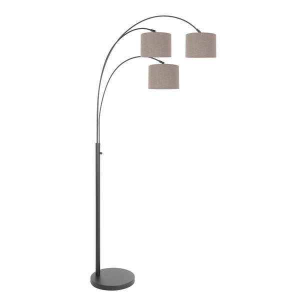 Stehleuchte Sparkled Light schwarz