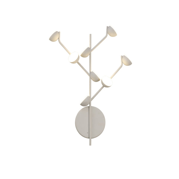 Applique murale LED ADN modèle moyen blanche