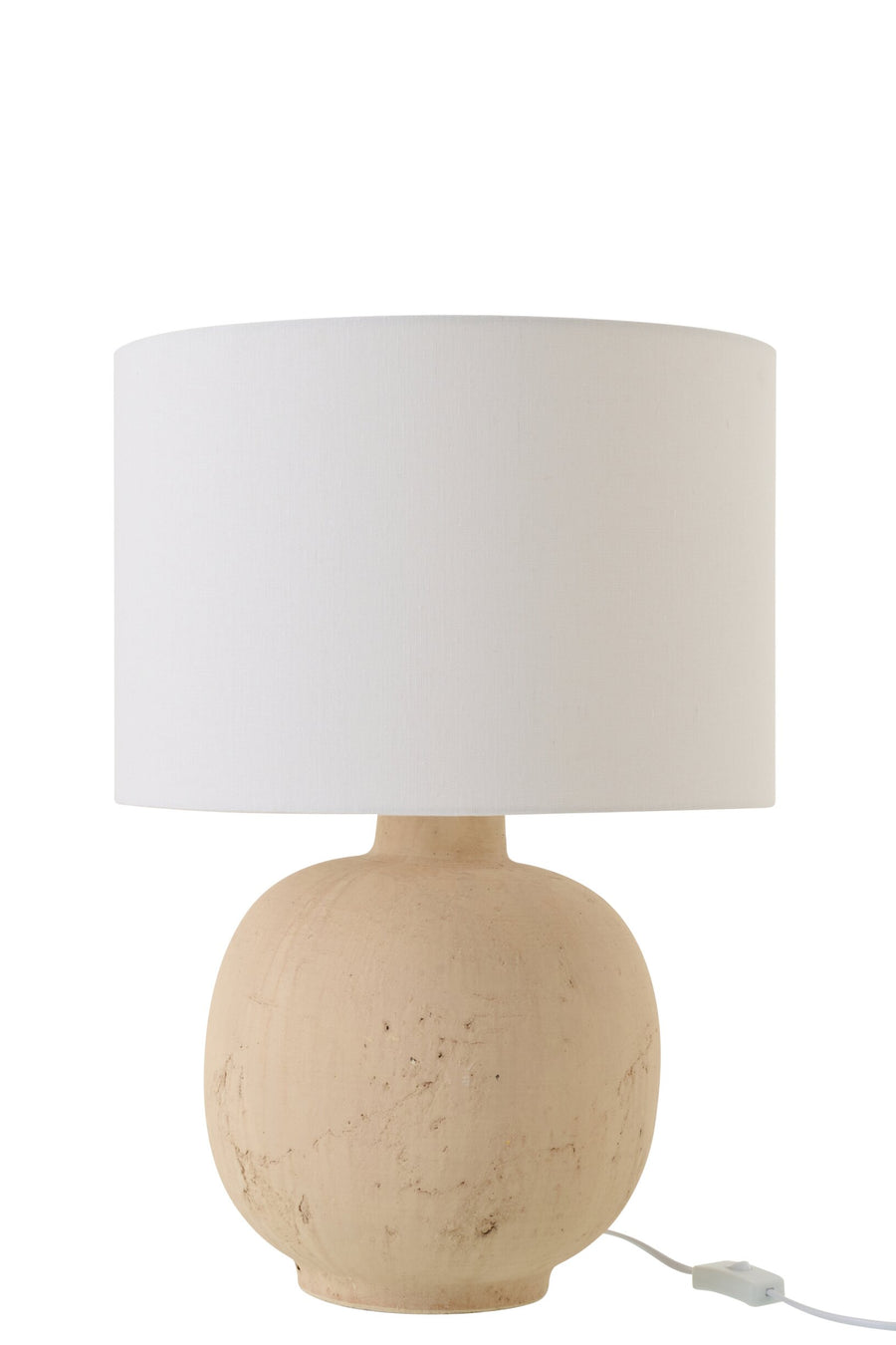 Lampe à poser Balle en céramique, H 57 cm