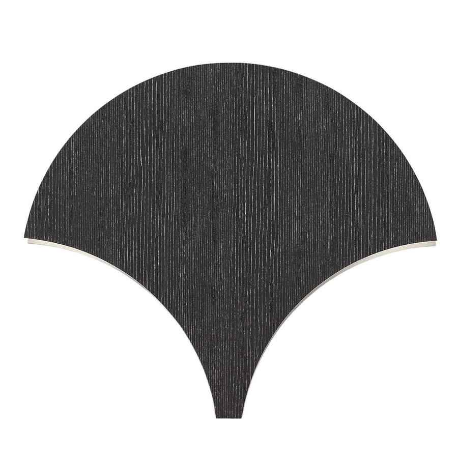 Applique murale LED Palm en métal, noir, hauteur 34 cm