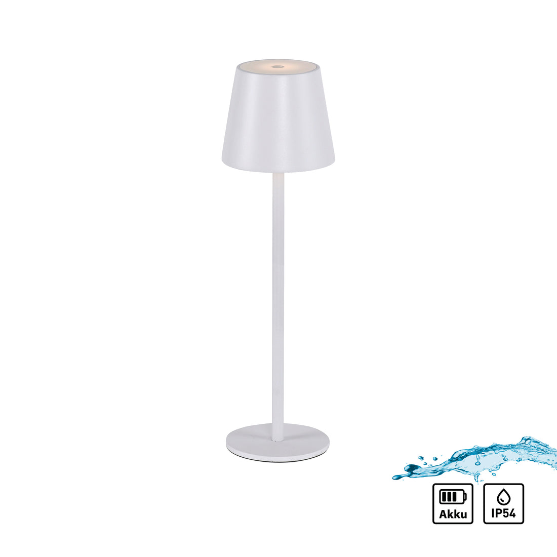 Lampe à poser Euria blanche