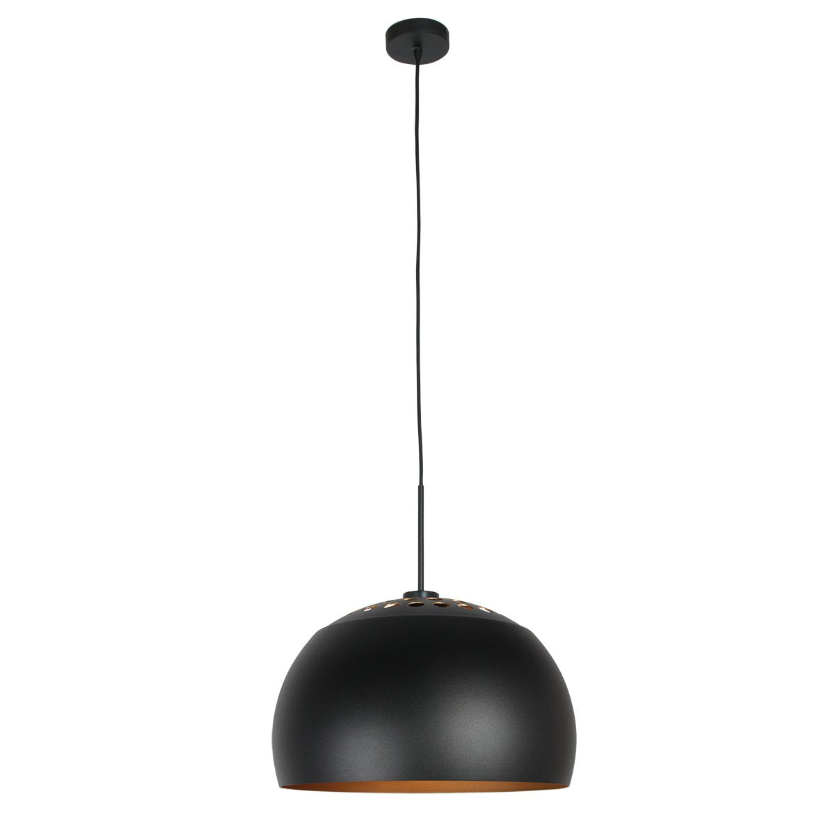 Suspension luminaire Globe-Black noir