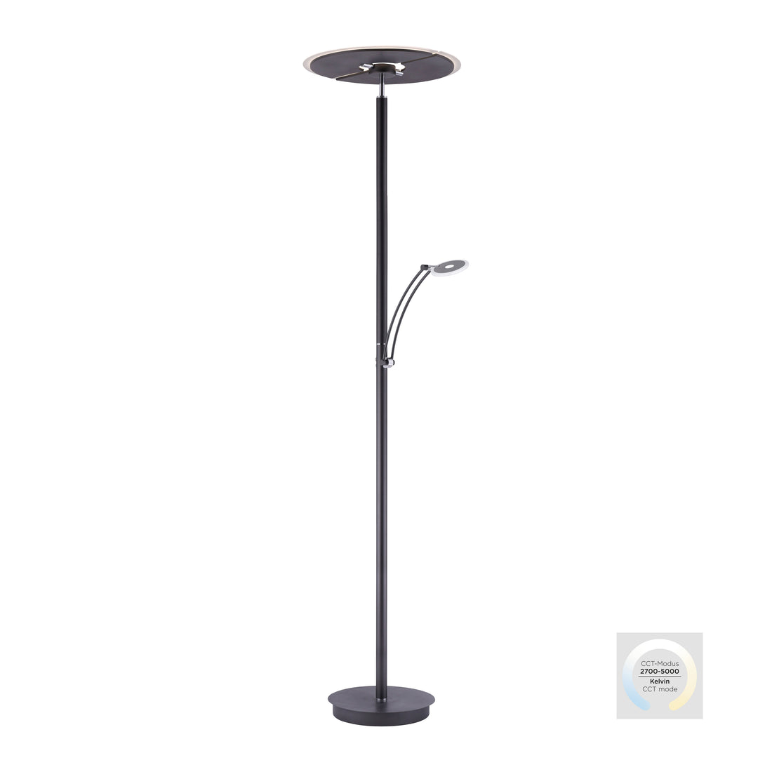 Lampadaire Artur anthracite