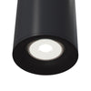 Schlanke schwarze Deckenleuchte