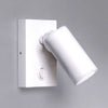 Applique murale LED Haul en aluminium, blanc, hauteur 10 cm