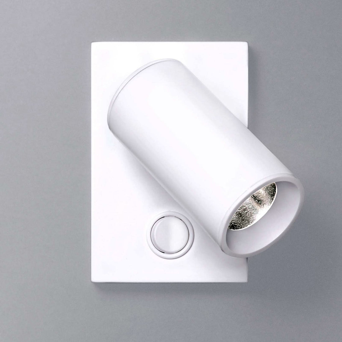 Applique murale LED Haul en aluminium, blanc, hauteur 10 cm