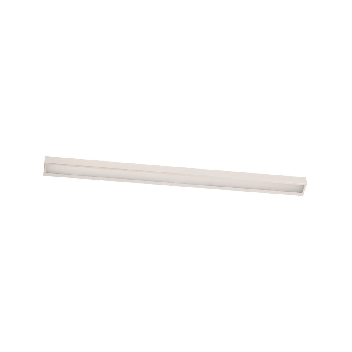 Applique murale LED Mera en acier, blanc, hauteur 4,5 cm, 3000 K, 28 W
