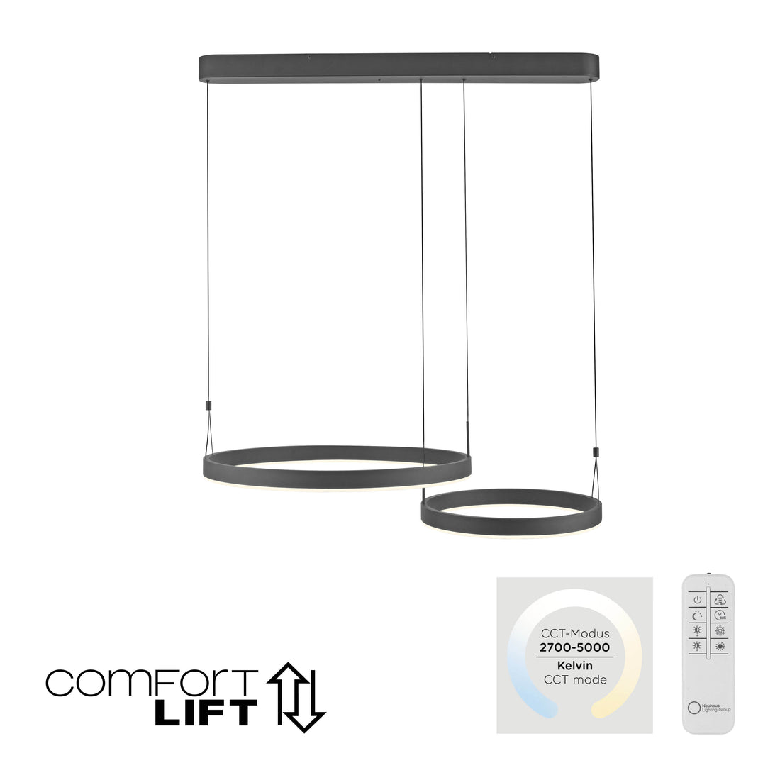 Suspension Esko noire