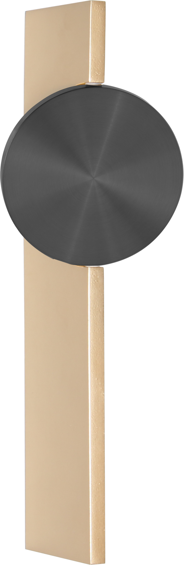 Applique murale Flux noire et dorée (WL32160/3W/GD)