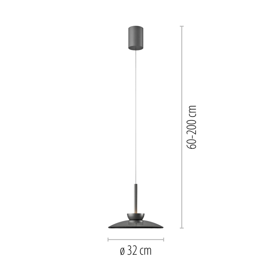 Suspension Pure Moon grise