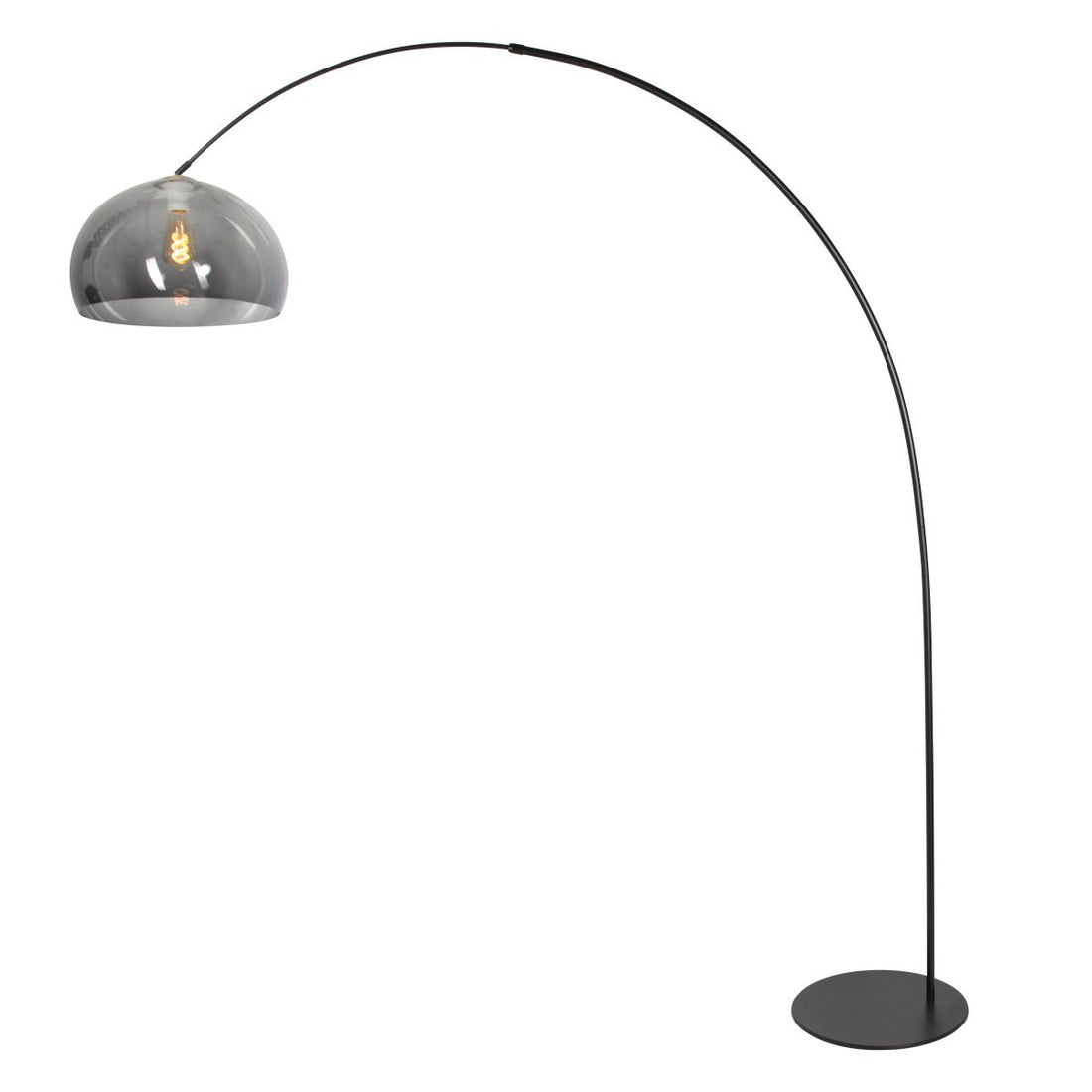 Stehlampe Anne-Curve schwarz
