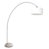 Stehlampe Solva silberfarben