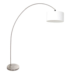 Stehlampe Solva silberfarben
