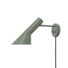 Applique murale AJ en acier, pétrole, hauteur 18 cm