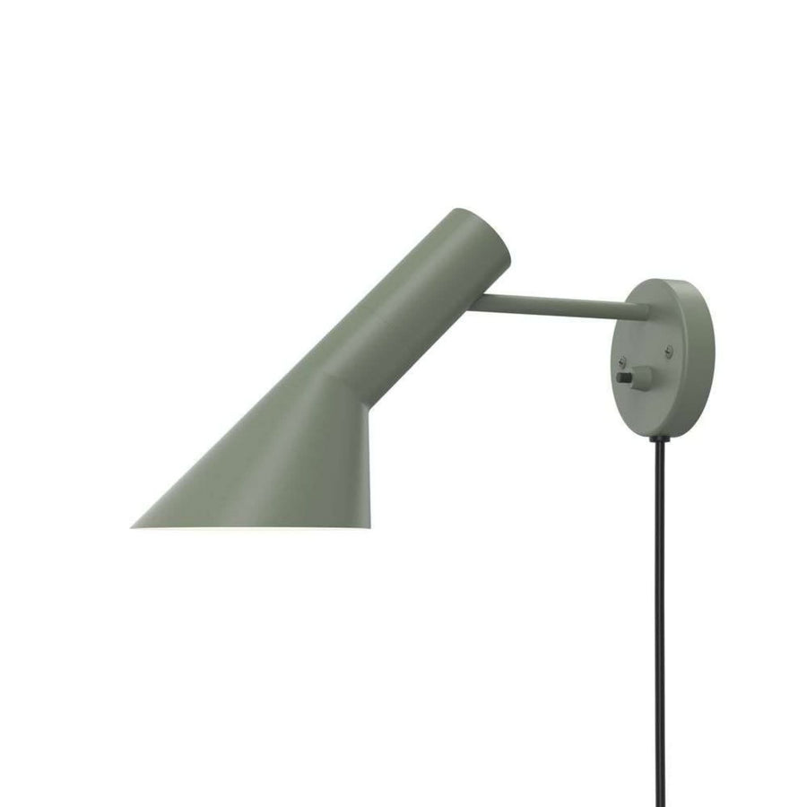 Applique murale AJ en acier, pétrole, hauteur 18 cm