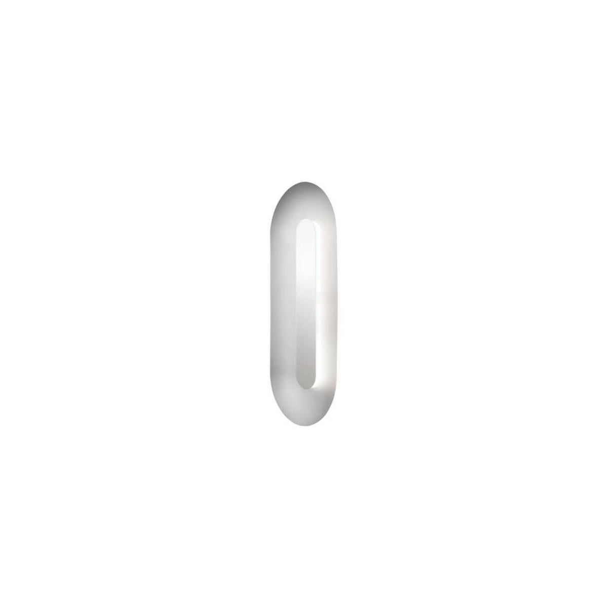 Applique murale LED Sasi en métal, argenté, hauteur 65 cm