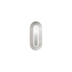Applique murale LED Sasi en métal, argenté, hauteur 65 cm