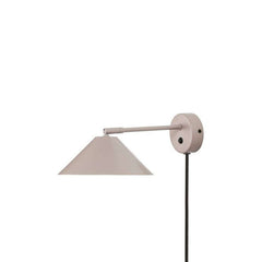 Applique murale Cannes en métal, beige et noir, Ø 20 cm