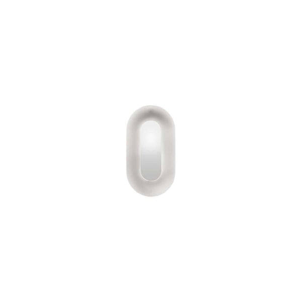 Applique murale LED Sasi en métal, argenté, hauteur 29 cm