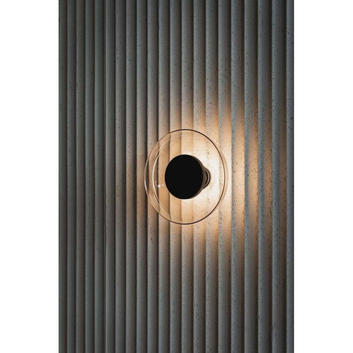 Applique murale LED Aura en aluminium, blanc, Ø 17,9 cm