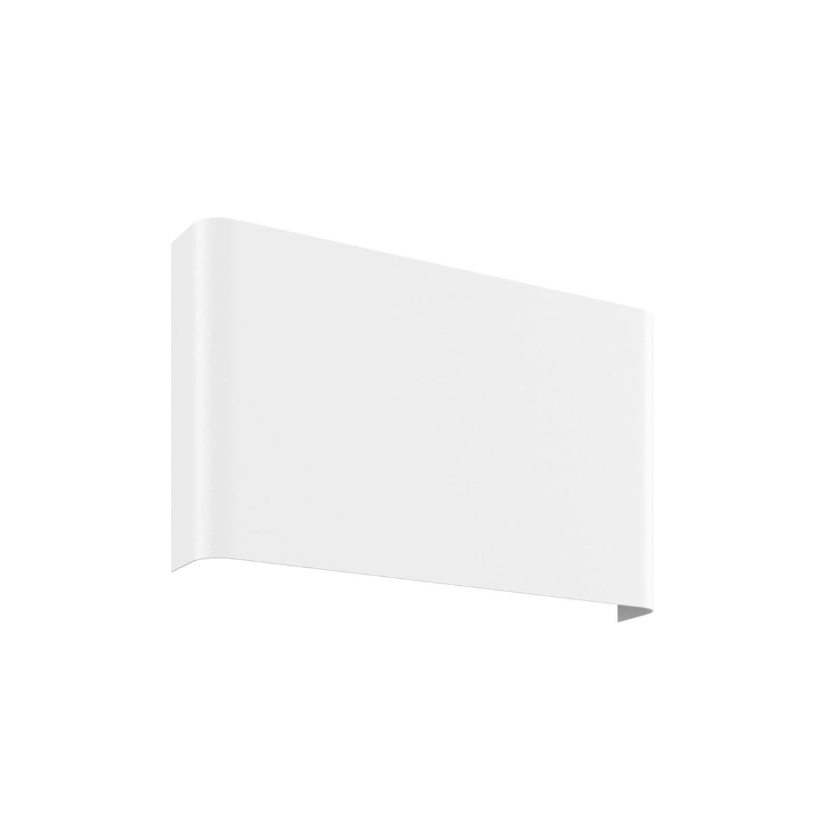 Applique murale Haga en métal, blanc, 2 lumières, hauteur 15 cm