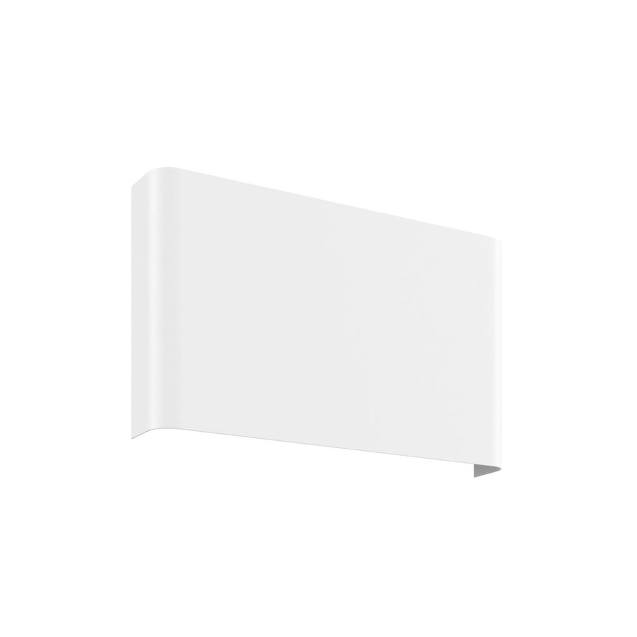 Applique murale Haga en métal, blanc, 2 lumières, hauteur 15 cm