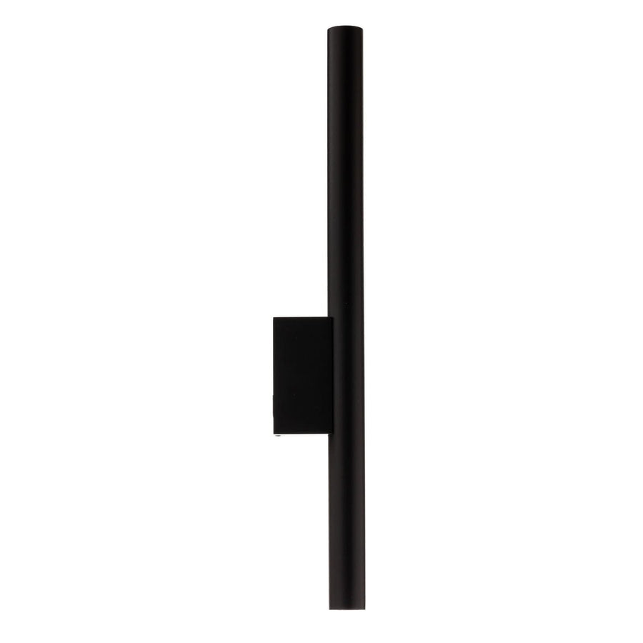Applique murale Laser en acier, noir, 2 lumières, Ø 2,5 cm