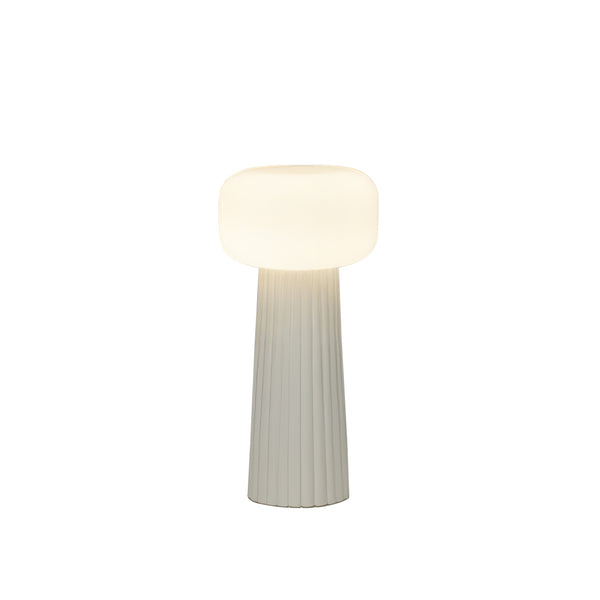 Lampe à poser Faro, verre