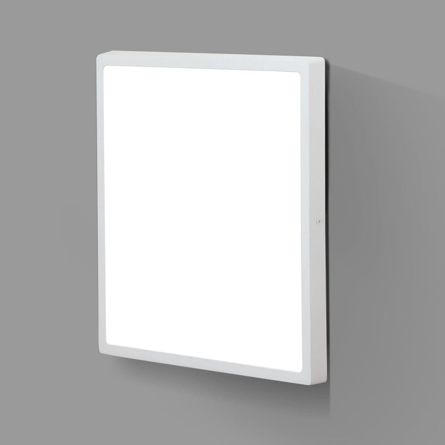 Applique murale LED Lero en aluminium, blanc, hauteur 2,9 cm