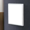 Applique murale LED Lero en aluminium, blanc, hauteur 2,9 cm