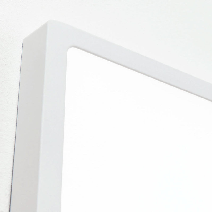 Applique murale LED Lero en aluminium, blanc, hauteur 2,9 cm