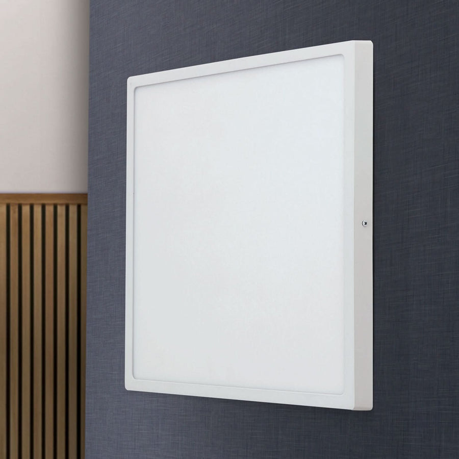 Applique murale LED Lero en aluminium, blanc, hauteur 2,9 cm