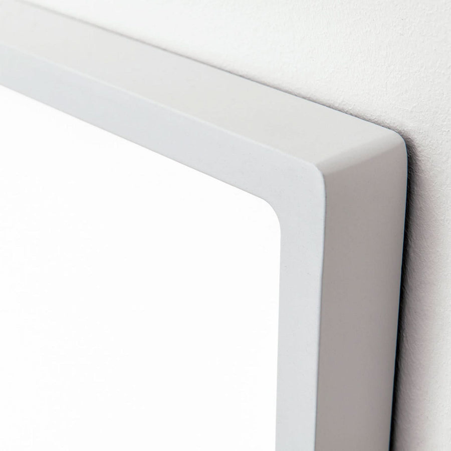 Applique murale LED Lero en aluminium, blanc, hauteur 2,9 cm