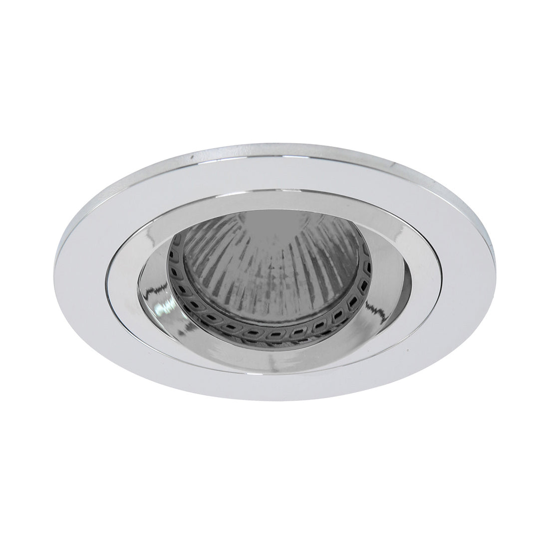 Einbauleuchte Pelite 7304CH in glänzendem Chrom Ø 10 cm