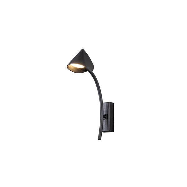 Applique murale LED Capuccina noire