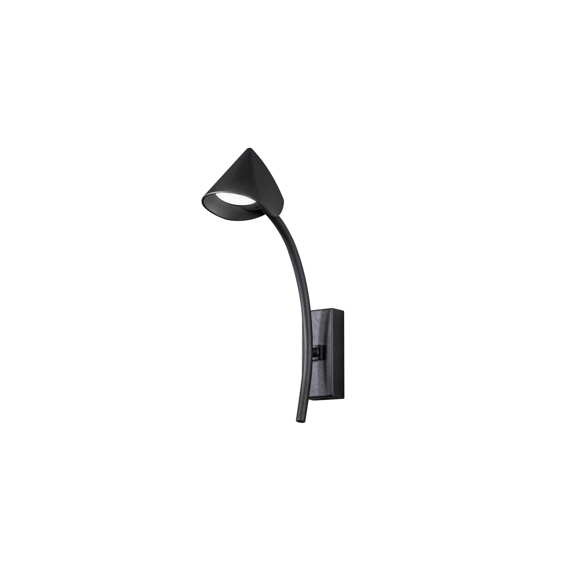 Applique murale LED Capuccina noire