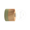Applique murale 0239 en bois, vert, Ø 11 cm
