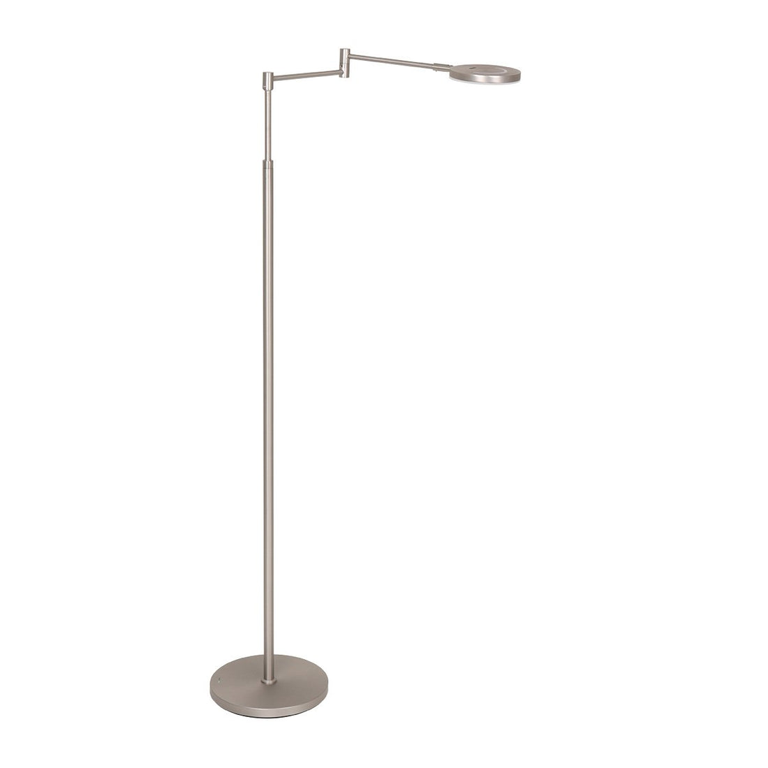 Silberne Stehlampe Soleil