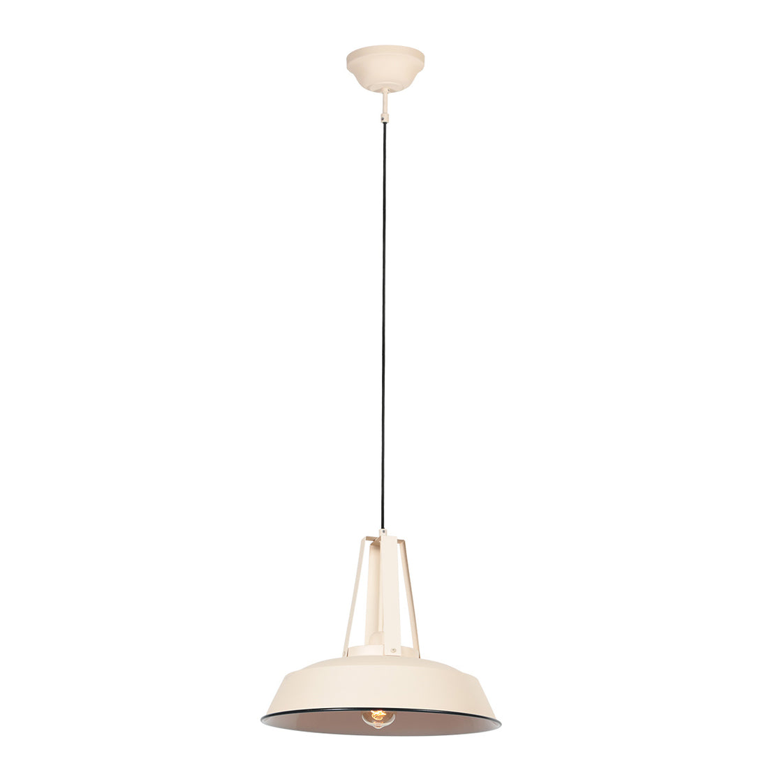 Hängeleuchte Eden 7704CR creme – Landhausstil und zeitloses Design