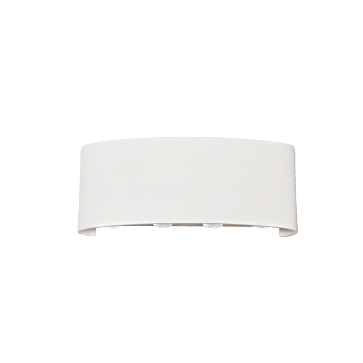 Applique extérieure LED Arcs, verre, IP54, L 22 cm