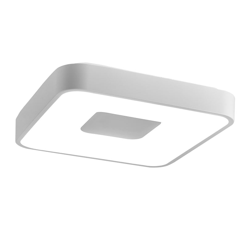 Plafonnier LED Coin avec télécommande, L 54 cm